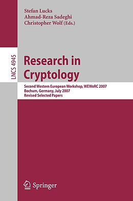 E-Book (pdf) Research in Cryptology von 
