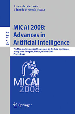 Couverture cartonnée MICAI 2008: Advances in Artificial Intelligence de 