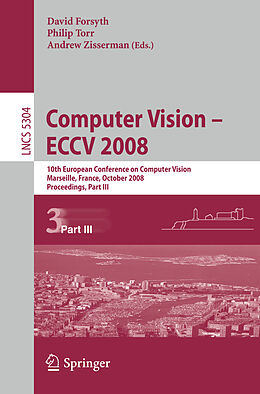 Kartonierter Einband Computer Vision - ECCV 2008 von 