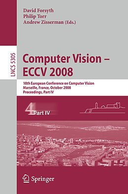 Kartonierter Einband Computer Vision - ECCV 2008. Pt.4 von 