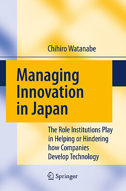 eBook (pdf) Managing Innovation in Japan de Chihiro Watanabe