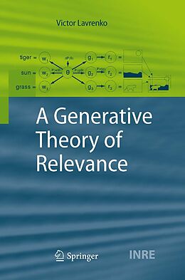 eBook (pdf) A Generative Theory of Relevance de Victor Lavrenko