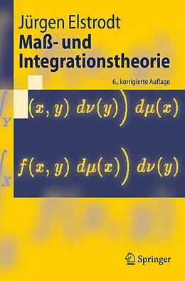E-Book (pdf) Maß- und Integrationstheorie von Jürgen Elstrodt