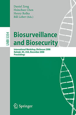 Kartonierter Einband Biosurveillance and Biosecurity von 