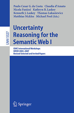 Kartonierter Einband Uncertainty Reasoning for the Semantic Web I von 