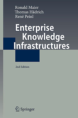 Couverture cartonnée Enterprise Knowledge Infrastructures de Ronald Maier, René Peinl, Thomas Hädrich