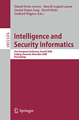 Couverture cartonnée Intelligence and Security Informatics de 