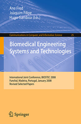 Couverture cartonnée Biomedical Engineering Systems and Technologies de 
