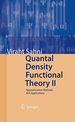 eBook (pdf) Quantal Density Functional Theory II de Viraht Sahni