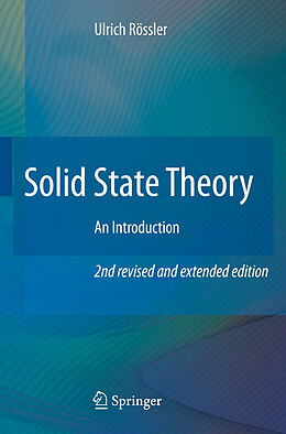 Livre Relié Solid State Theory de Ulrich Rößler