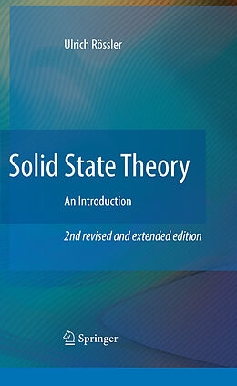 E-Book (pdf) Solid State Theory von Ulrich Rössler