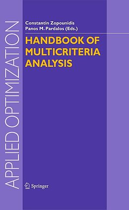 eBook (pdf) Handbook of Multicriteria Analysis de Constantin Zopounidis, Panos M. Pardalos