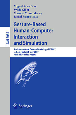 Kartonierter Einband Gesture-Based Human-Computer Interaction and Simulation von 