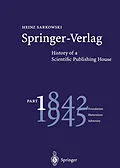 E-Book (pdf) Springer-Verlag: History of a Scientific Publishing House von Heinz Sarkowski