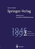 E-Book (pdf) Springer-Verlag: History of a Scientific Publishing House von Heinz Götze