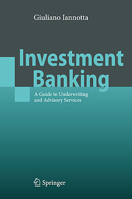 Livre Relié Investment Banking de Giuliano Iannotta