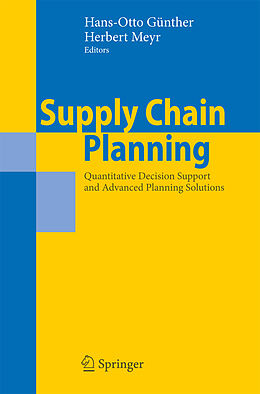 Livre Relié Supply Chain Planning de 