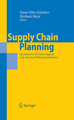 eBook (pdf) Supply Chain Planning de Herbert Meyr, Hans-Otto Günther.