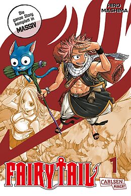 Kartonierter Einband Fairy Tail Massiv 1 von Hiro Mashima