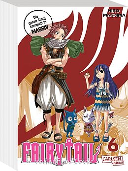 Kartonierter Einband Fairy Tail Massiv 6 von Hiro Mashima