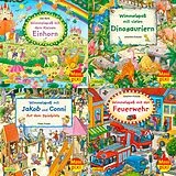 Geheftet Maxi-Pixi-4er-Set 78: Wimmelbilder 6 (4x1 Exemplar) von 