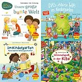 Kartoniert Maxi-Pixi-4er-Set 95: Neues aus dem Kindergarten (4x1 Exemplar) von diverse