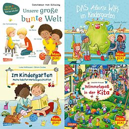 Kartonierter Einband Maxi-Pixi-4er-Set 95: Neues aus dem Kindergarten (4x1 Exemplar) von diverse