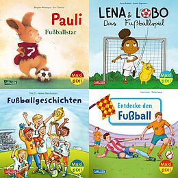 Bilderbücher Maxi-Pixi-4er-Set 112: Fußballspaß (4x1 Exemplar) von Diverse