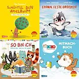 Geheftet Maxi-Pixi-4er-Set 110: Bilderbücher zum Mitmachen (4x1 Exemplar) von Diverse