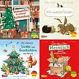 Geheftet Maxi-Pixi-4er-Set 121: Winterzauber (4x1 Exemplar) von Diverse