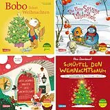 Kartonierter Einband Maxi-Pixi-4er-Set 128: Winter, Wichtel, Weihnachtszeit (4x1 Exemplar) von Diverse