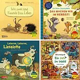 Kartoniert Maxi-Pixi-4er-Set 130: Mein kuscheliger Bilderbuch-Herbst (4x1 Exemplar) von Diverse