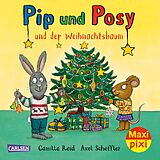 Kartonierter Einband Maxi Pixi 419: Pip und Posy und der Weihnachtsbaum von Axel Scheffler