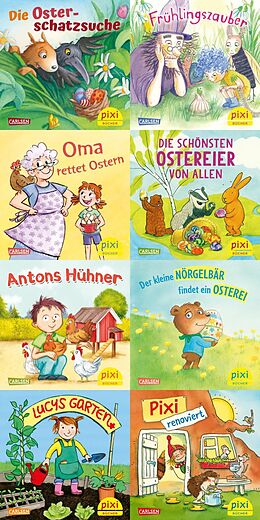 Geheftet Pixi-8er-Set 294: Der Frühling ist da bei Pixi (8x1 Exemplar) von diverse
