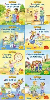 Kartonierter Einband Pixi-8er-Set 300: Neue Abenteuer mit Conni (8x1 Exemplar) von Liane Schneider