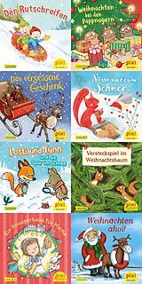 Kartonierter Einband Pixi-Weihnachts-8er-Set 39: Pixis Weihnachtsgeschenke (8x1 Exemplar) von diverse