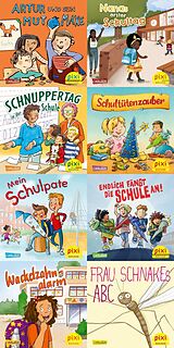  Pixi-8er-Set 304: In die Schule mit Pixi (8x1 Exemplar), 8 Teile von diverse