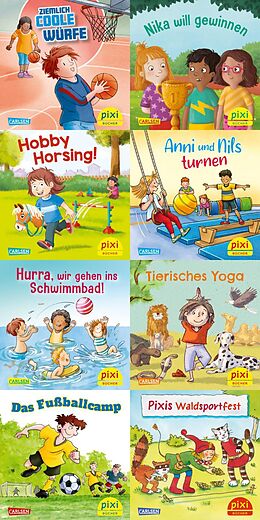 Pixi-8er-Set 305: Sport macht Spaß mit Pixi (8x1 Exemplar), 8 Teile von diverse