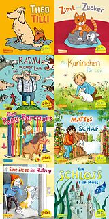  Pixi-8er-Set 306: Pixis Lieblingstiere (8x1 Exemplar) , 8 Teile von diverse