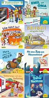  Pixi-8er-Set 307: Pixi unterwegs mit Bus und Bahn (8x1 Exemplar), m. 8 Buch von diverse