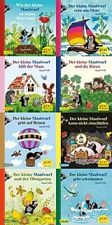 Geheftet Pixi-8er-Set 256: Der kleine Maulwurf (8x1 Exemplar) von Zdenk Miler, Simone Nettingsmeier