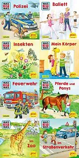 Geheftet Pixi-8er-Set 277: WAS IST WAS (8x1 Exemplar) von diverse