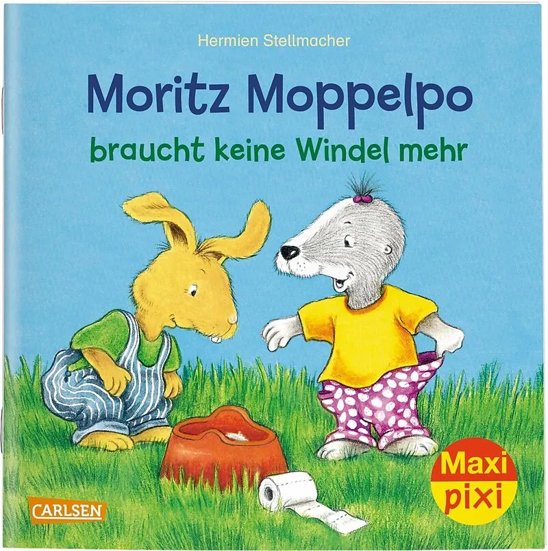 Maxi Pixi 291: VE 5: Moritz Moppelpo braucht keine Windel mehr (5x1 Exemplar)