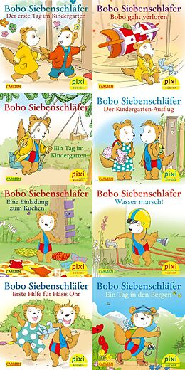 Geheftet Pixi-Box 282: Neues von Bobo Siebenschläfer (8x8 Exemplare) von Markus Osterwalder