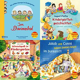 Klassensatz () Maxi-Pixi-Box 72: Im Kindergarten (4x5 Exemplare) von Sandra Grimm, Isabel Abedi, Meyer - Lehmann - Schulze