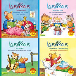 Geheftet Maxi-Pixi-Box 80: Meine liebsten Geschichten von Leo Lausemaus (4x5 Exemplare) von 
