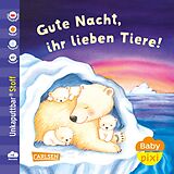 Stoffbuch (Stf) Baby Pixi (unkaputtbar) 165: Baby Pixi Stoff: Gute Nacht, ihr lieben Tiere! von 