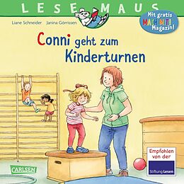 Kartonierter Einband LESEMAUS 114: Conni geht zum Kinderturnen von Liane Schneider