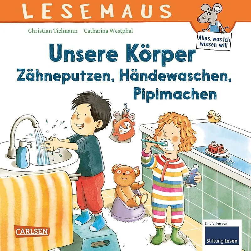 LESEMAUS 169: Unsere Körper  Zähneputzen, Händewaschen, Pipimachen