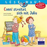 Kartonierter Einband LESEMAUS 84: Conni streitet sich mit Julia von Liane Schneider